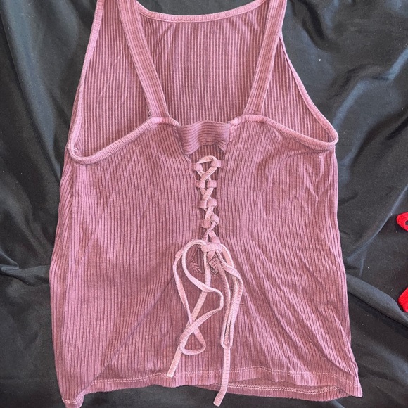 American Eagle Ribbed Tank Top SUPER COMFY - Picture 3 of 5